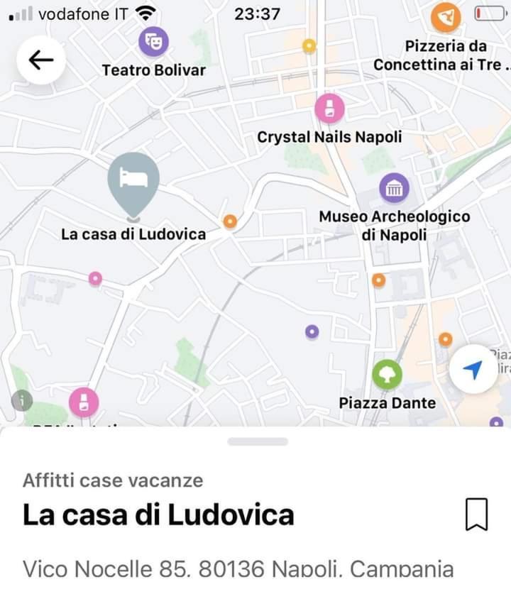 Apartament La Casa Di Ludovica Neapol Zewnętrze zdjęcie
